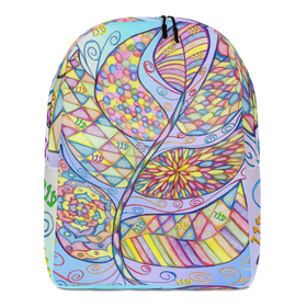 Fun Backpacks Tree of Life Designs, Unique Handmade Gift for Mom, Dad, Grandma, Grandpa, Travel Nurse Gym Beach Office Satchel, Birthday, Wedding, Christmas-63